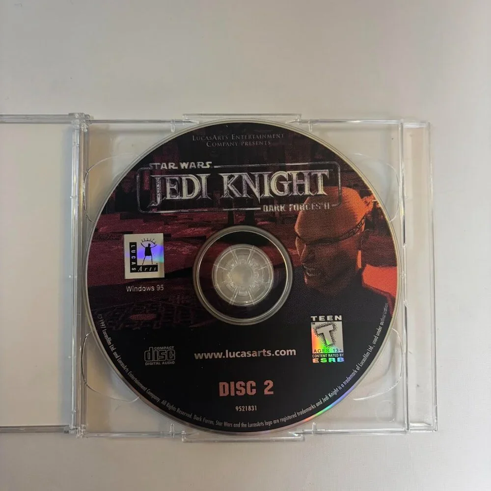 Lot of 4 Star Wars PC Games Vintage 90s